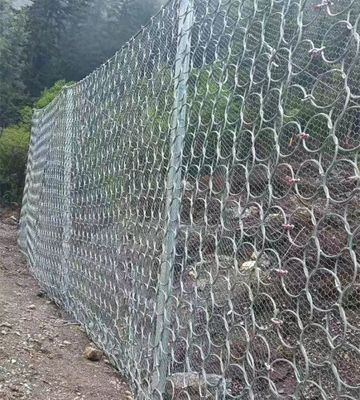 瀚澳絲網(wǎng)安全被動防護(hù)網(wǎng) 露天礦山防滾石防護(hù)的可靠保障